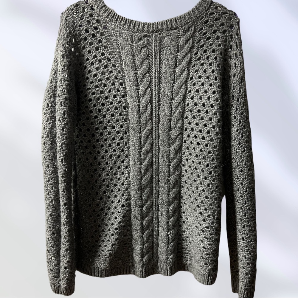 JCP Cable Knit Pullover Sweater